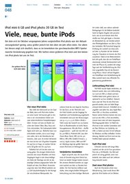 MAC LIFE: Viele, neue, bunte iPods (Ausgabe: 5)