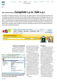 MAC LIFE: GarageSale 1.4 vs. iSale 1.4.1 (Ausgabe: 6)
