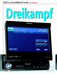 autohifi: „Dreikampf“ - DVD-Radios (Ausgabe: 6)