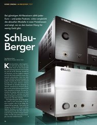 video: „Schlau-Berger“ - AV-Receiver bis 350 Euro (Ausgabe: 8)
