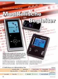 HiFi Test: Musikalische Begleiter (Ausgabe: 6)