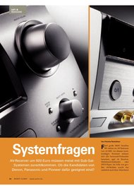 AUDIO/stereoplay: Systemfragen (Ausgabe: 12)