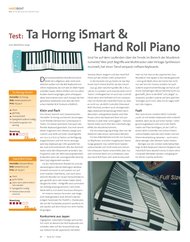 Beat: Ta Horng iSmart & Hand Roll Piano (Ausgabe: 2)