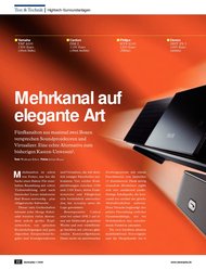 stereoplay: Mehrkanal auf elegante Art (Ausgabe: 1)