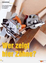 Heimwerker Praxis: Wer zeigt hier Zähne? (Ausgabe: 2)