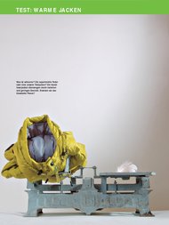 ALPIN: „Leicht und verdammt warm“ - Jacken mit Kapuze (Ausgabe: 9)