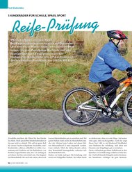 Radfahren: Reife-Prüfung (Ausgabe: 3)