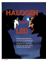 ALPIN: Halogen gegen LED (Ausgabe: 4)