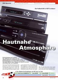 HiFi Test: Hautnahe Atmosphäre (Ausgabe: 3)