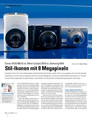 DigitalPHOTO: Stil-Ikonen mit 8 Megapixeln (Ausgabe: 1)