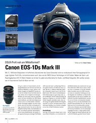 DigitalPHOTO: Canon EOS-1Ds Mark III (Ausgabe: 3)