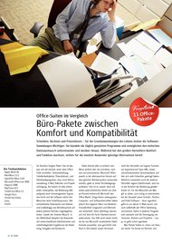 MAC LIFE: „Büro-Pakete zwischen Komfort und Kompatibilität“ - Online (Ausgabe: 4)