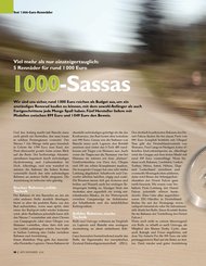 Radfahren: 1000-Sassas (Ausgabe: 6)