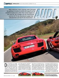 Auto Bild sportscars: Audi, hab Acht! (Ausgabe: 7)