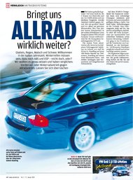 Auto Bild: Bringt uns Allrad wirklich weiter? (Ausgabe: 2)