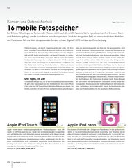 DigitalPHOTO: 16 mobile Fotospeicher (Ausgabe: 10)