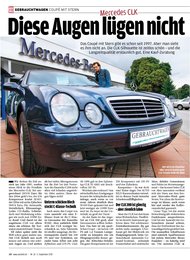 Auto Bild: Diese Augen lügen nicht (Ausgabe: 36)