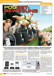 Computer Bild: Podest-Bewegung (Ausgabe: 15)