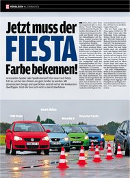 Auto Bild: Jetzt muss der Fiesta Farbe bekennen! (Ausgabe: 41)