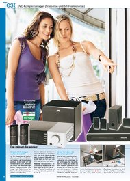 Audio Video Foto Bild: „Verlockendes Angebot“ - DVD-Komplettanlagen (2.1-Heimkinoton) (Ausgabe: 10)