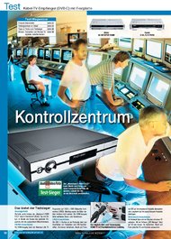 Audio Video Foto Bild: Kontrollzentrum (Ausgabe: 6)