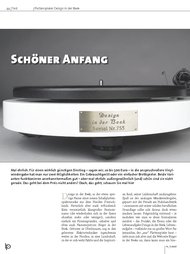 LP - Magazin für analoges HiFi & Vinyl-Kultur: Schöner Anfang (Ausgabe: 6)