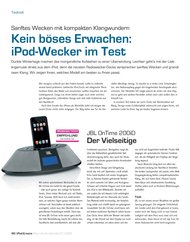 iPod & more: Kein böses Erwachen: iPod-Wecker im Test (Ausgabe: 1)
