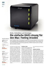MAC LIFE: Die einfache RAID-Lösung für den Mac: Feeling Droobie (Ausgabe: 2)
