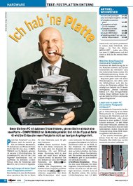 Computer Bild: „Ich hab 'ne Platte“ - SATA-Festplatten ab 750 GB (Ausgabe: 5)