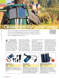 ALPIN: Ökostrom für unterwegs (Ausgabe: 2)