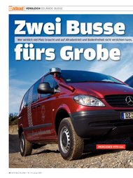 Auto Bild allrad: Zwei Busse fürs Grobe (Ausgabe: 1)