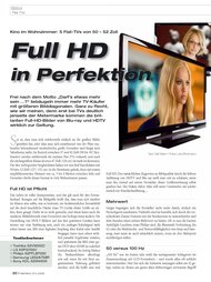 Heimkino: Full HD in Perfektion (Ausgabe: 3-4/2009)