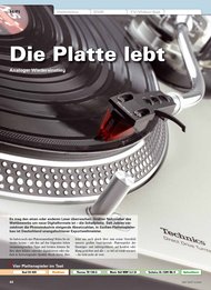 HiFi Test: Die Platte lebt (Ausgabe: 2)