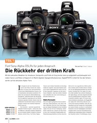 DigitalPHOTO: Die Rückkehr der dritten Kraft (Ausgabe: 4)