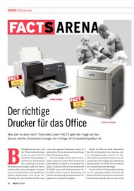 FACTS: Der richtige Drucker für das Office (Ausgabe: 3)