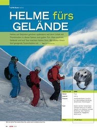 ALPIN: Helme fürs Gelände (Ausgabe: 3)