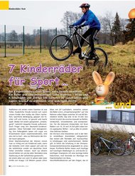 Radfahren: 7 Kinderräder für Sport und Schulweg! (Ausgabe: 4)