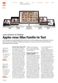 MAC LIFE: Apples neue iMac-Familie im Test (Ausgabe: 5)