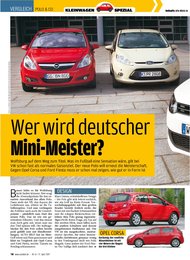 Auto Bild: Wer wird deutscher Mini-Meister? (Ausgabe: 16)