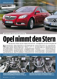 Auto Bild: Opel nimmt den Stern ins Visier (Ausgabe: 15)