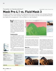 DigitalPHOTO: Mask Pro 4.1 vs. Fluid Mask 3 (Ausgabe: 7)