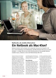 MAC LIFE: Ein Netbook als Mac-Klon? (Ausgabe: 7)