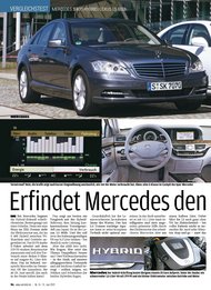 Auto Bild: Erfindet Mercedes den Hybrid neu? (Ausgabe: 24)