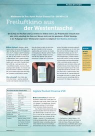 videofilmen: Freiluftkino aus der Westentasche (Ausgabe: 5)