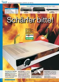Audio Video Foto Bild: „Schärfer bitte!“ - Sat-Receiver mit einem Empfangsteil (Single-Tuner) (Ausgabe: 3)