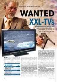 audiovision: „Wanted XXL-TVs“ - 50/52 Zoll (Ausgabe: 11)