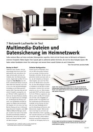 MAC LIFE: Multimedia-Dateien und Datensicherung im Heimnetzwerk (Ausgabe: 8)
