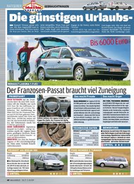 Auto Bild: Die günstigen Urlaubs-Kombis (Ausgabe: 27)