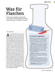 healthy living: Was für Flaschen (Ausgabe: 8)