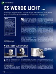 VIDEOAKTIV: „Es werde Licht ...“ - Einsteiger-LED-Leuchten (Ausgabe: 5)